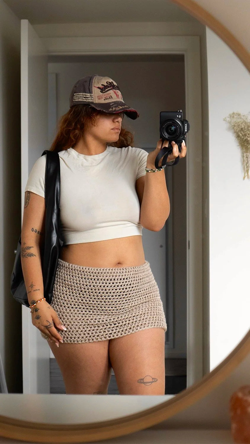 Fitted Mini Skirt