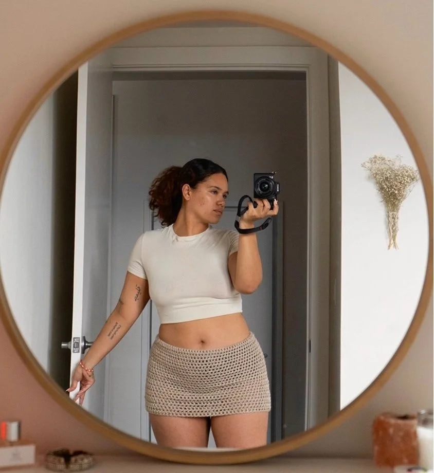 Fitted Mini Skirt