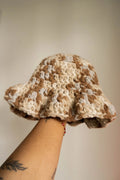 Brown Speckled Bucket Hat