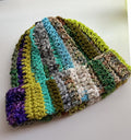Earth Tone Scrap Beanie